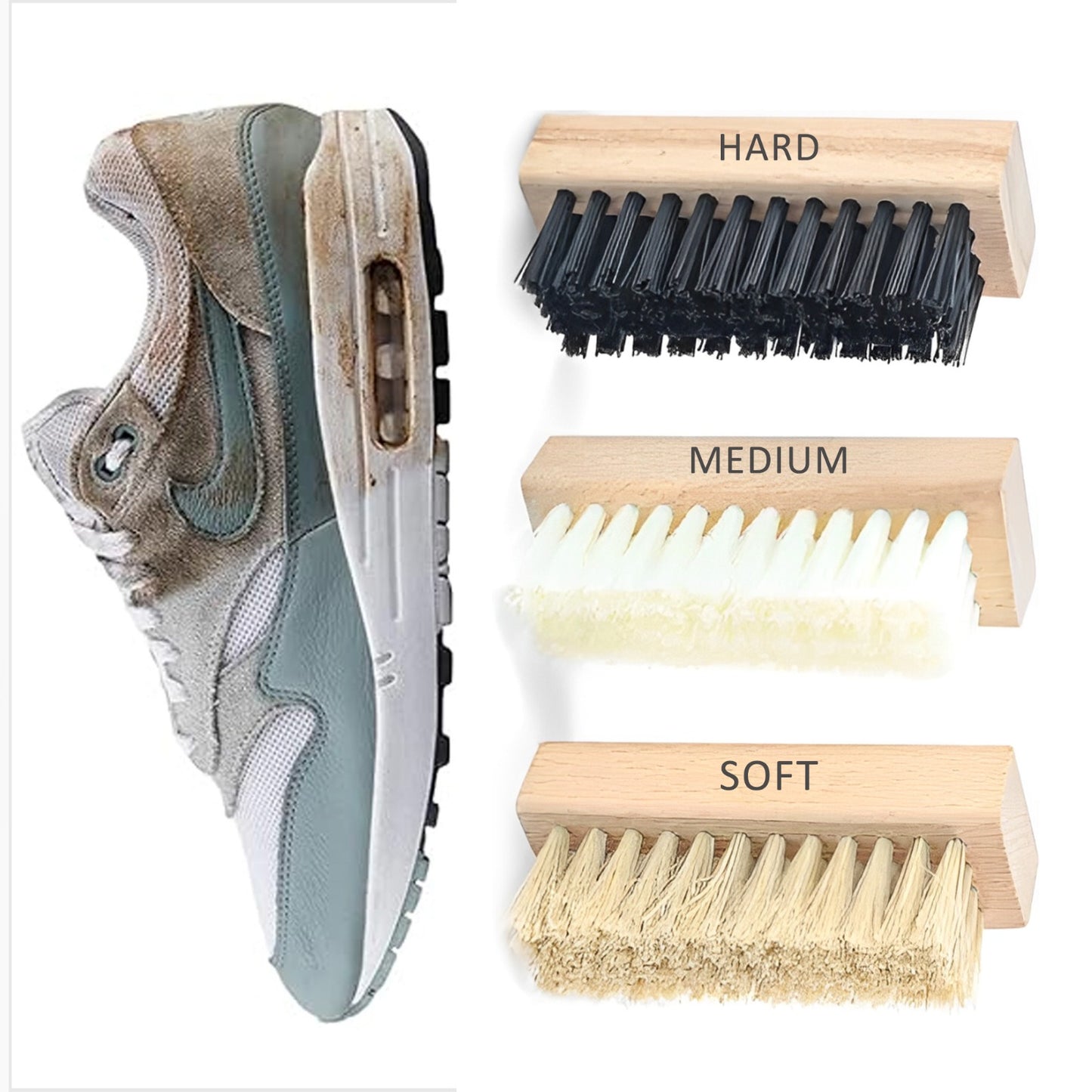 Shoe Cleaning Solution Kit: Complete Care for All Shoes | Clean, Shine & Protect